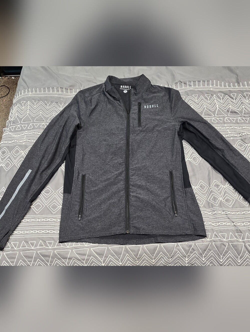 NoBull Womens 4 Way Stretch Woven Jacket Size Medium
